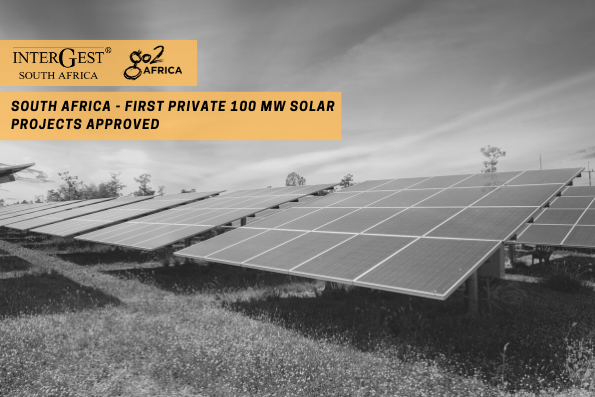 South Africa - first two private 100 MW generation projects approved, 02.06.2022